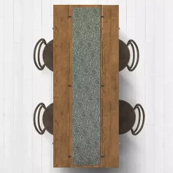 Sage Leaves Table Runner, 90 in.