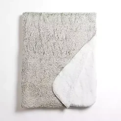Sage Reversible Sherpa Throw