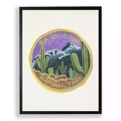Saguaro National Park Framed Art Print