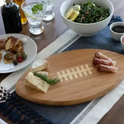 San Francisco 49ers Bamboo Football Cutting Board