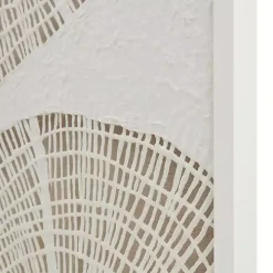 Sand Dollar Rice Paper Shadowbox Wall Plaque