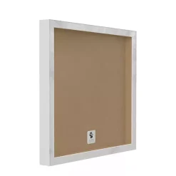 Santa Claus on the Beach Framed Canvas Art Print