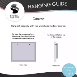 Santa with Red Gift Canvas Art Print