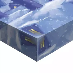 Santa's Flying Sleigh Canvas Art Print