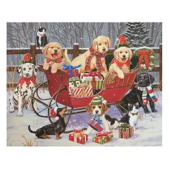 Santa's Helpers Canvas Art Print