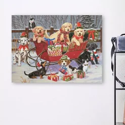 Santa's Helpers Canvas Art Print