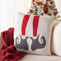 Santa's Helpers Feet Pillow