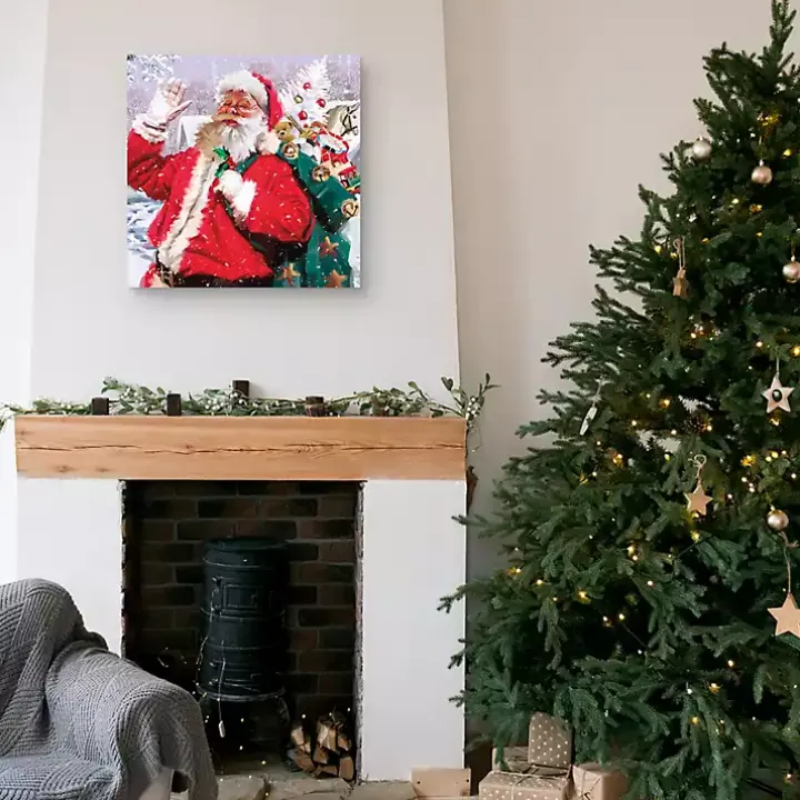 Santa's Toys Canvas Art Print