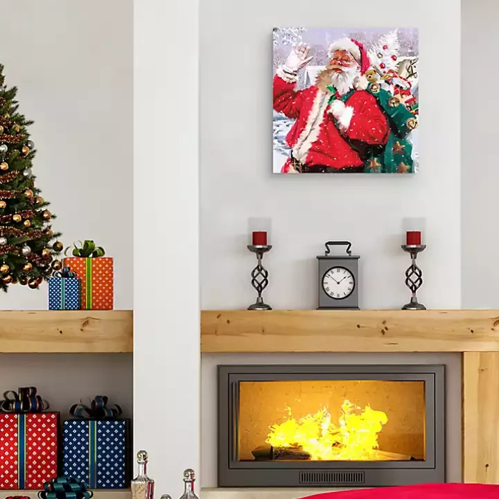 Santa's Toys Canvas Art Print