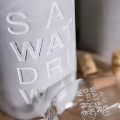 Save Water Drink Wine Concrete Wine Bottle Cooler