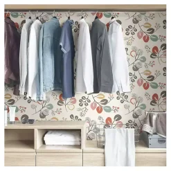 Scandinavian Botanical Peel & Stick Wallpaper