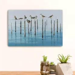 Sea Bird Break Canvas Art Print
