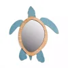 Sea Turtle Wood Wall Mirror