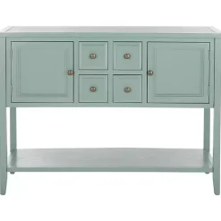 Seafoam Green 4-Drawer Charlotte Sideboard