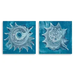 Seashore Canvas Art Prints, Set of 2