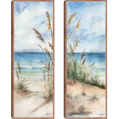 Seaview Panel I & II 2-pc. Canvas Art Print Set