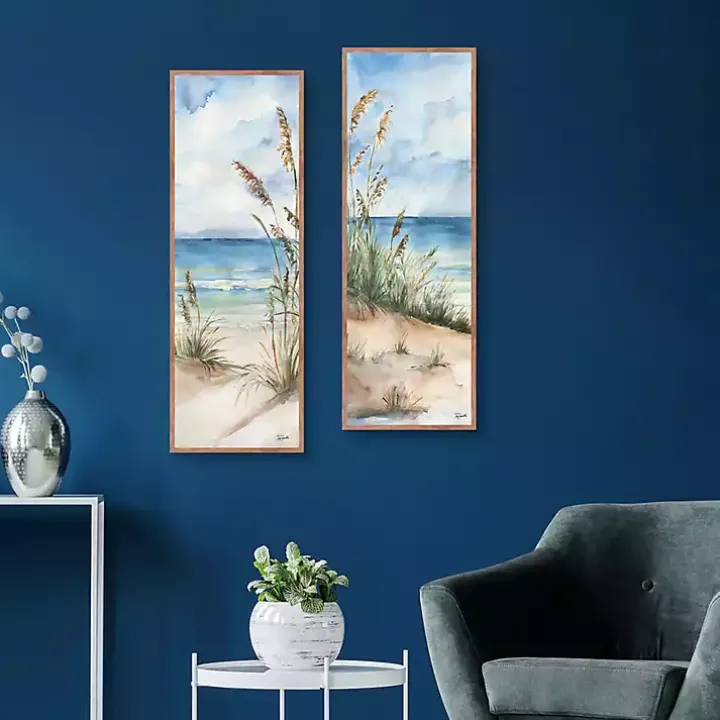Seaview Panel I & II 2-pc. Canvas Art Print Set