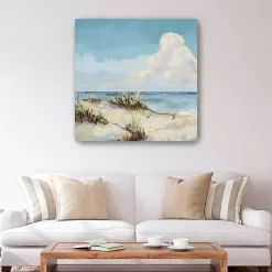 Secret Sands Shoreline Canvas Art Print