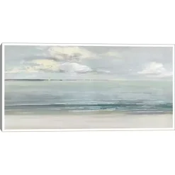 Serene Sound Framed Canvas Art Print