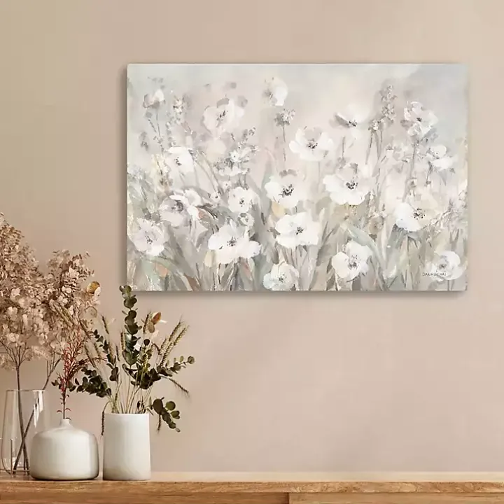 Shades of White Canvas Art Print, 16x24