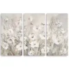 Shades Of White Canvas Art Prints, Set of 3