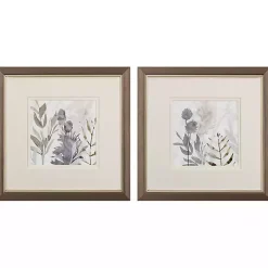 Shadow Woods Framed Art Prints, Set of 2