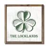 Shamrock Personalized Framed Wall Plaque