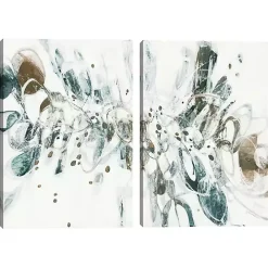 Shattered Glass Canvas Art Prints, Set of 2
