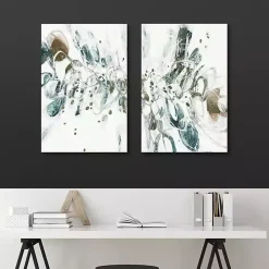 Shattered Glass Canvas Art Prints, Set of 2