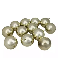 Shatterproof Shiny Gold 12-pc. Ornaments