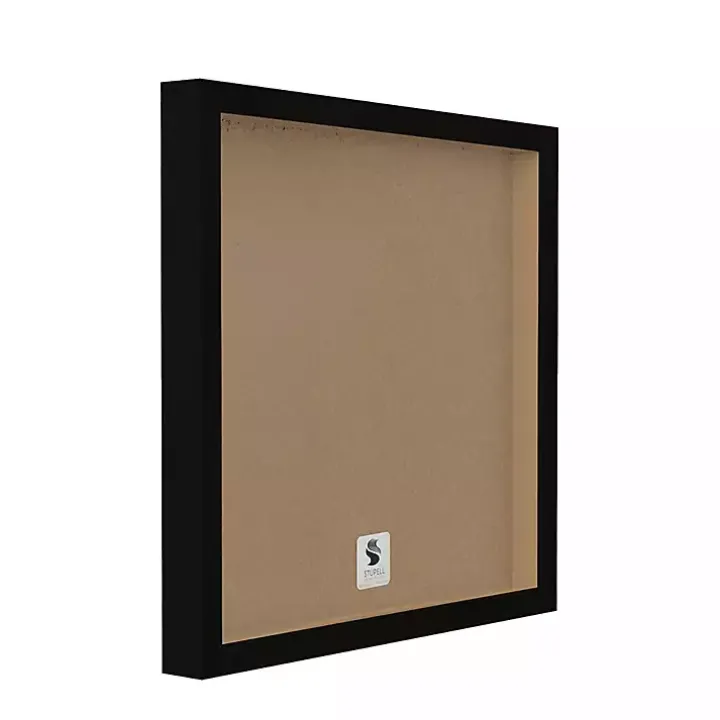 Sheep with Santa Hat Framed Canvas Art Print