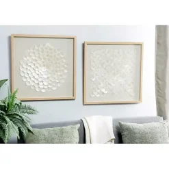 Shell Design Shadow Box 2-pc. Wall Art