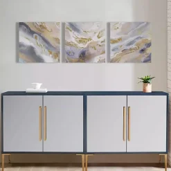 Shimmering Symphony Triptych Canvas Art, Set of 3