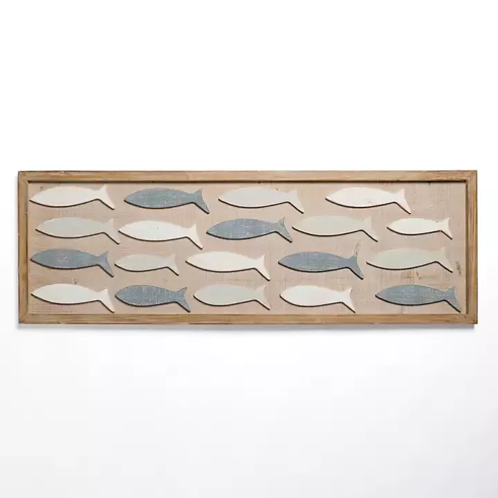 Shoalmate Fish Wood Wall Plaque