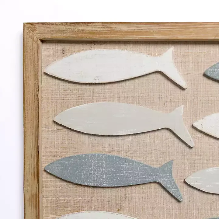 Shoalmate Fish Wood Wall Plaque