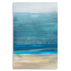 Shoreline Brushstrokes Canvas Art Print, 32x48 in.