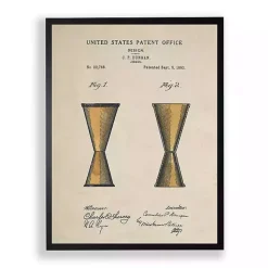 Shot Shaker Patent Framed Art Print