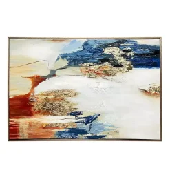 Sienna Twilight Framed Canvas Art Print
