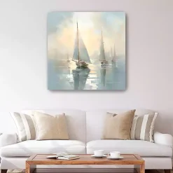Silent Sailing Canvas Art Print