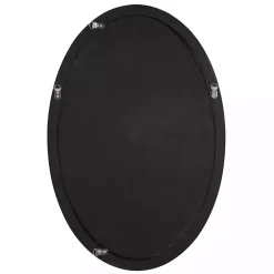 Silver and Gold Carlton Oval Wall Mirror