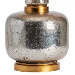 Silver and Gold Mercury Glass Table Lamp