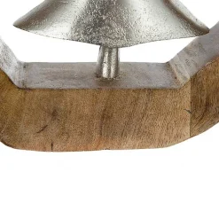 Silver Christmas Tree Wooden Frame Decoration