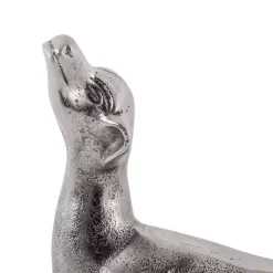 Silver Dachshund Figurine