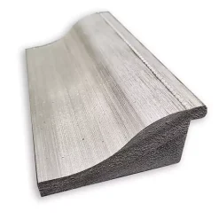 Silver Embossed Frame Wall Mirror