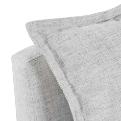 Silver Gray Modular Corner Accent Chair