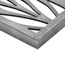 Silver Madison Park Florian Wall Plaques, Set of 2