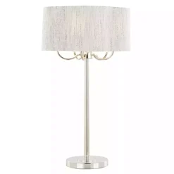 Silver Metal Lila Table Lamp