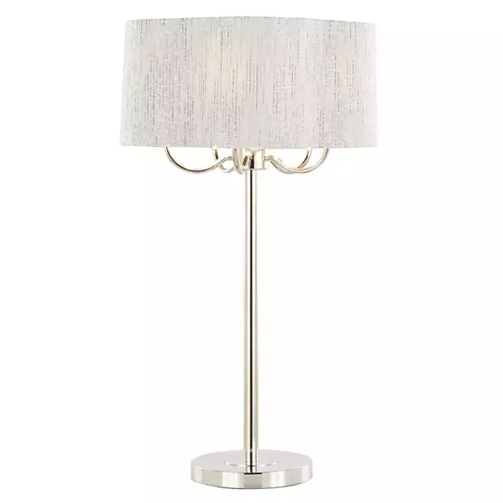 Silver Metal Lila Table Lamp