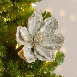 Silver Sequin Magnolia Picks, Set of 2