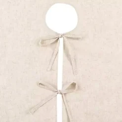 Simple Beige Linen Blend Tree Skirt, 56 in.